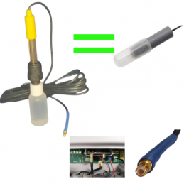 Vervangende redOx-sonde compatibel met 9107105 Emec