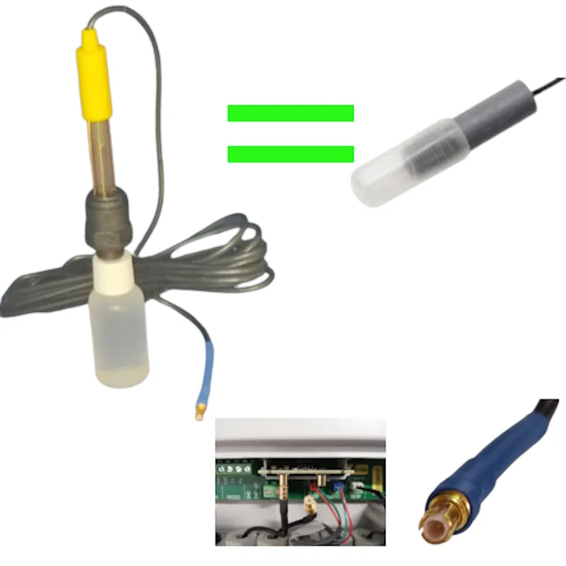 Vervangende redOx-sonde compatibel met 9107105 Emec Vervangende redOx-sonde compatibel met 9107105 Emec